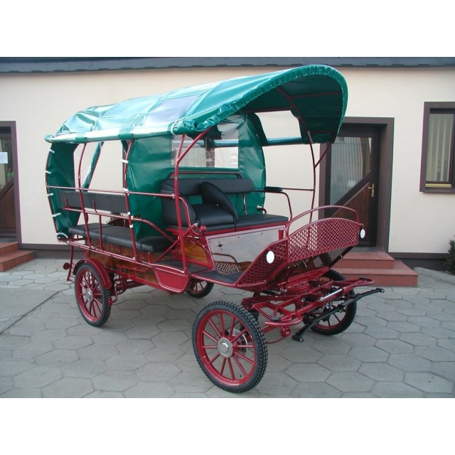 Wagonnette hippomobile hancicapé