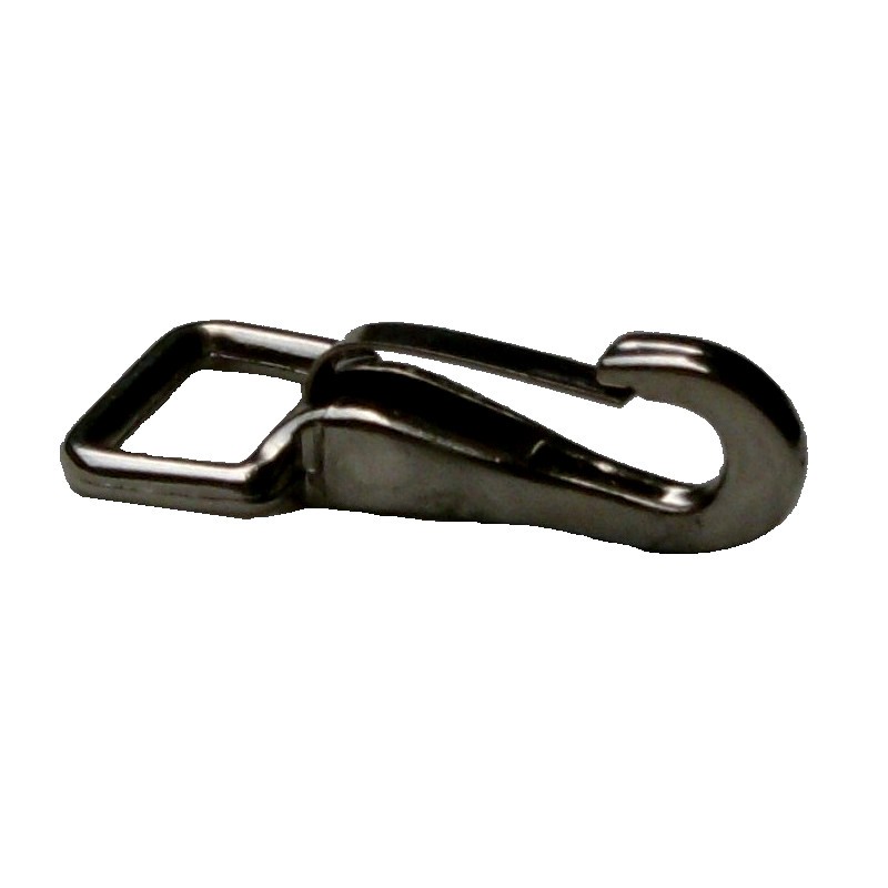Mousqueton à clapet pour chevaux