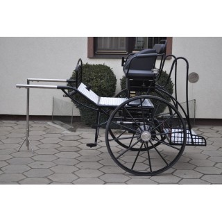 Voiture 2 roues cheval