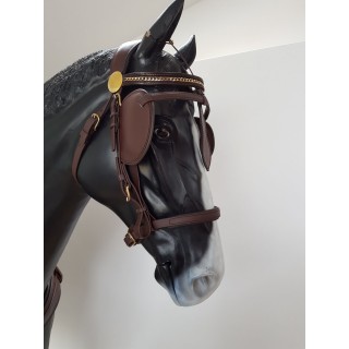 Bride attelage  Lux Arden biothane cheval