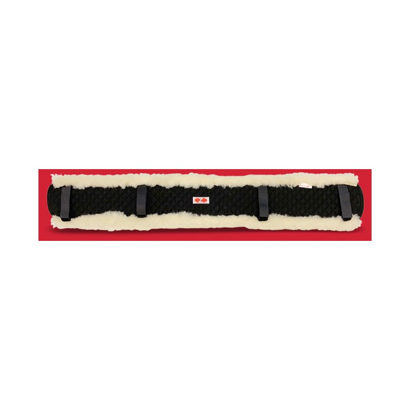 Pad de sellette en mouton pour chevaux de Zilco