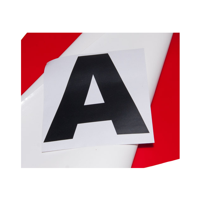 Lettres ou chiffres pour housses de cônes