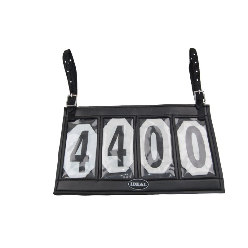 Porte numéros 4 chiffres pour calèches