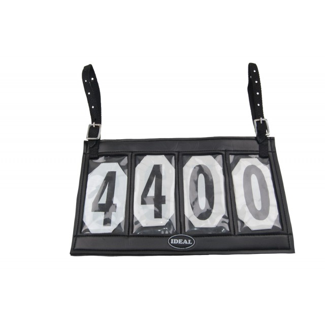 Porte numéros 4 chiffres pour calèches