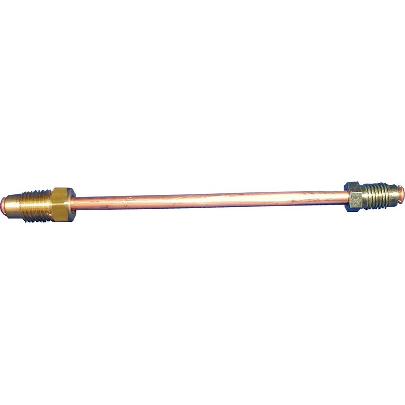 Tube en cuivre avec raccords