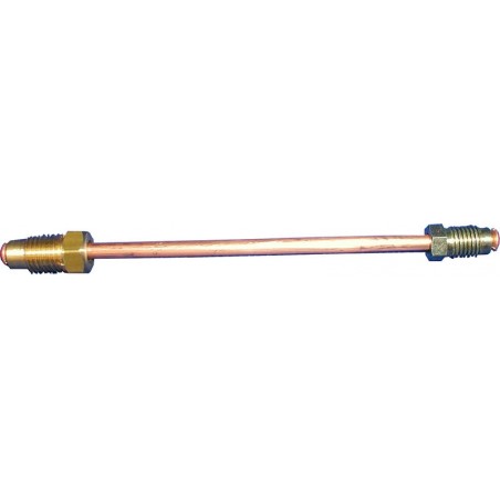 Tube en cuivre avec raccords