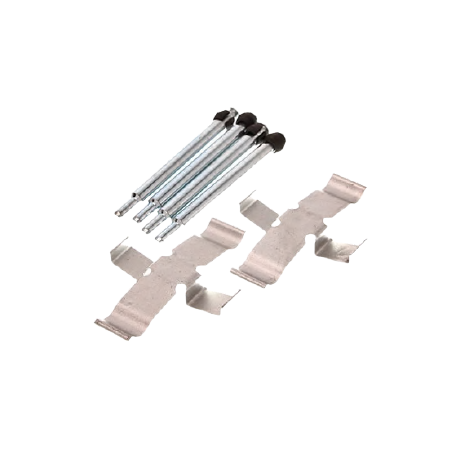Set de fixation plaquette avant Mercedes