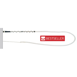 Fouet d'attelage carbone rétractable 370 cm
