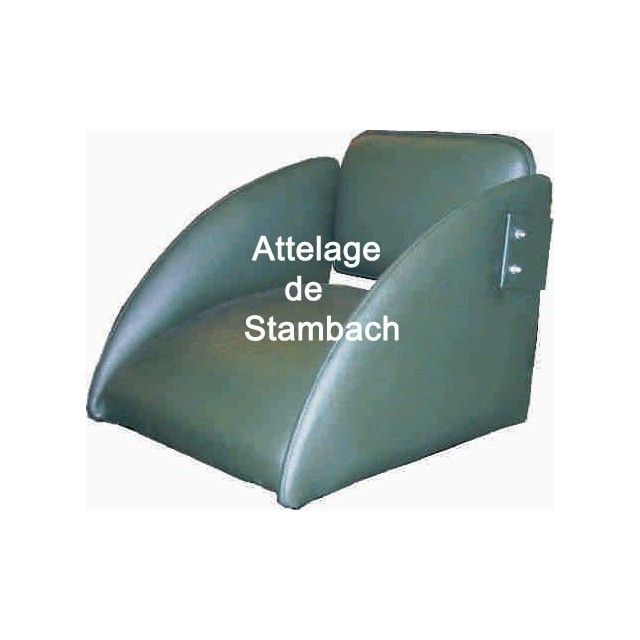 Siège standard pour voiture hippomobile d'attelage