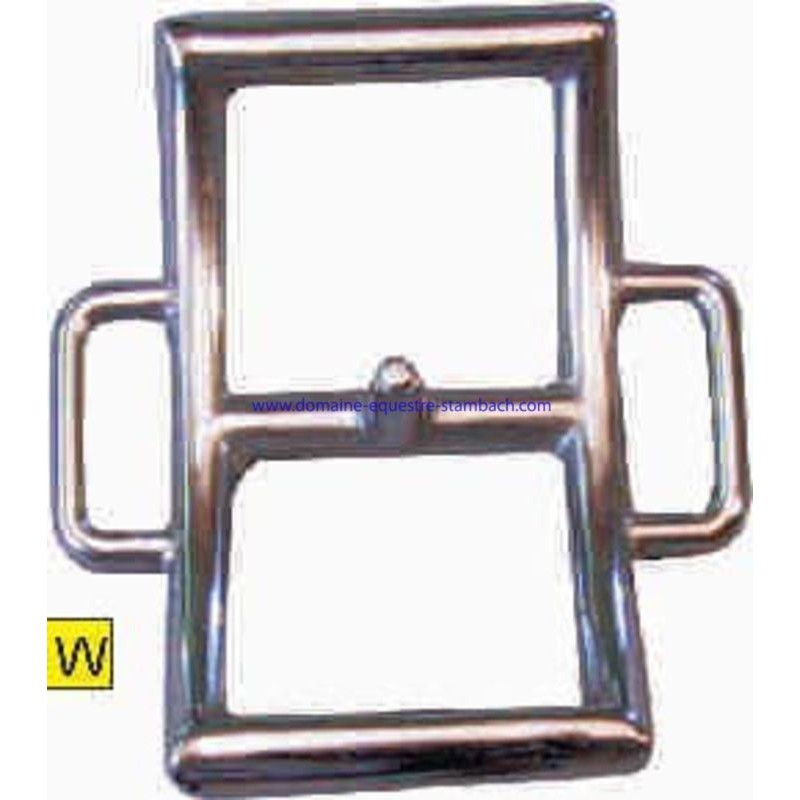 Boucle  de bricole pour harnais de chevaux