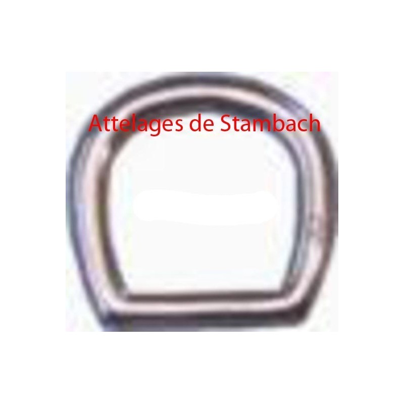 Clé en D pour trait ou chainette
