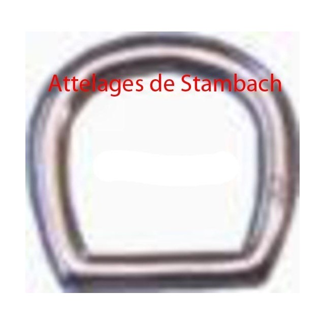 Clé en D pour trait ou chainette