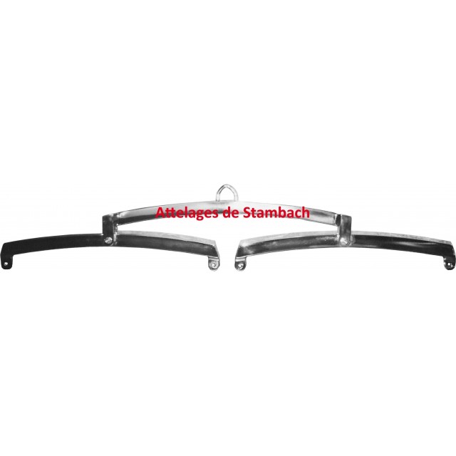 Balance avec palonnier pour voiture hippomobile d'attelage