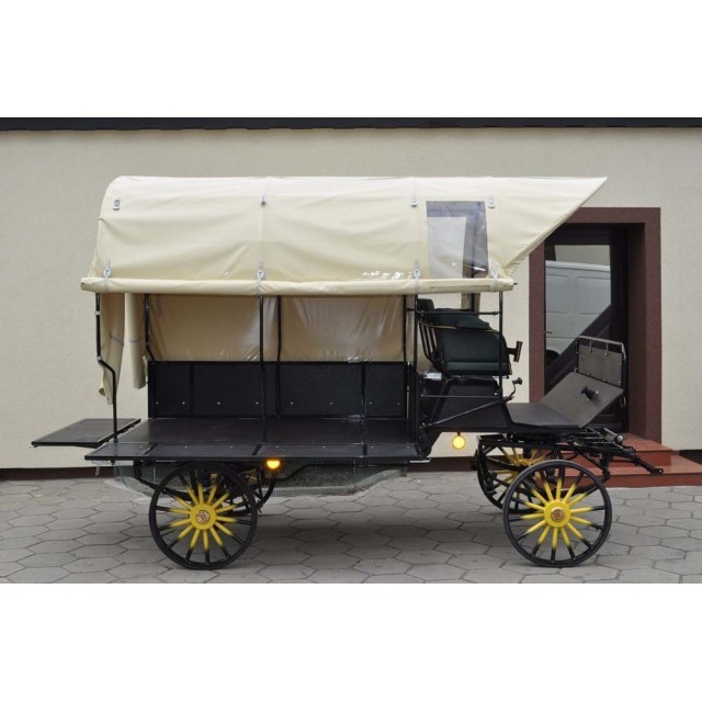calèche utilitaire traction animales
