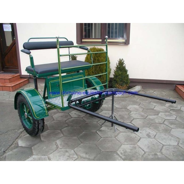 avant train traction animale gig hippomobile pour un cheval attelage