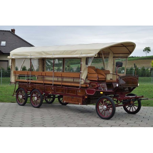 Wagonnette attelage pour personne handicapé