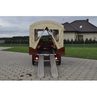 Wagonnette attelage pour personne handicapé