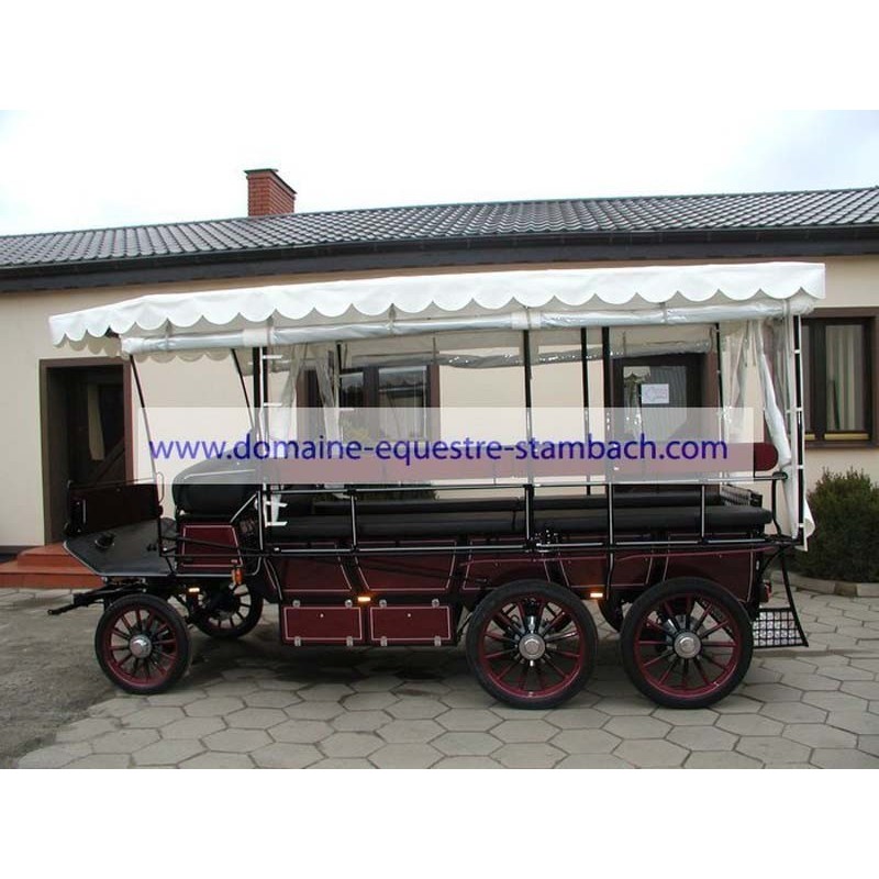 Wagonnette attelage pour personne handicapé
