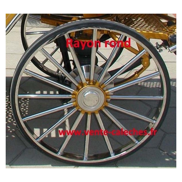 roue de voiture hippomobile