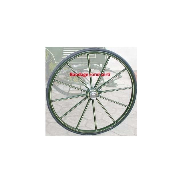 roues pour calèche et attelage hippomobile equestre