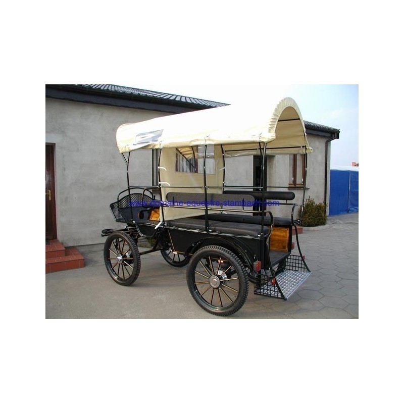 marathon hippomobile loisir avec toit pour cheval