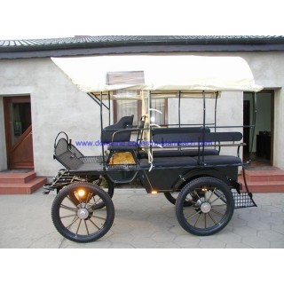 marathon hippomobile loisir avec toit pour cheval