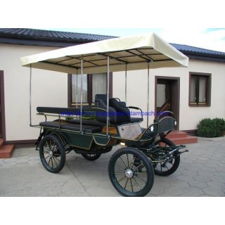 marathon hippomobile loisir avec toit pour cheval
