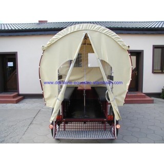 wagonette pour chevaux avec éclairage