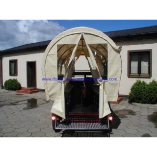 wagonette pour chevaux avec éclairage