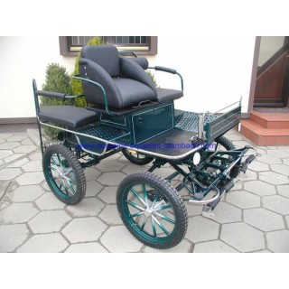Voiture attelage training poney