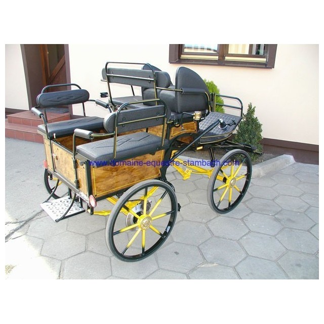 Wagonnette hippomobile pour poneys