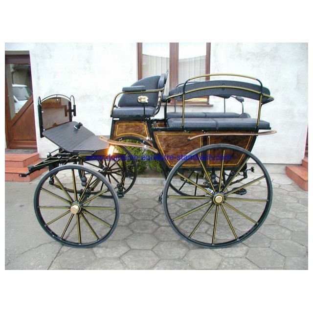 voiture hippomobile wagonnette pour atteler des chevaux