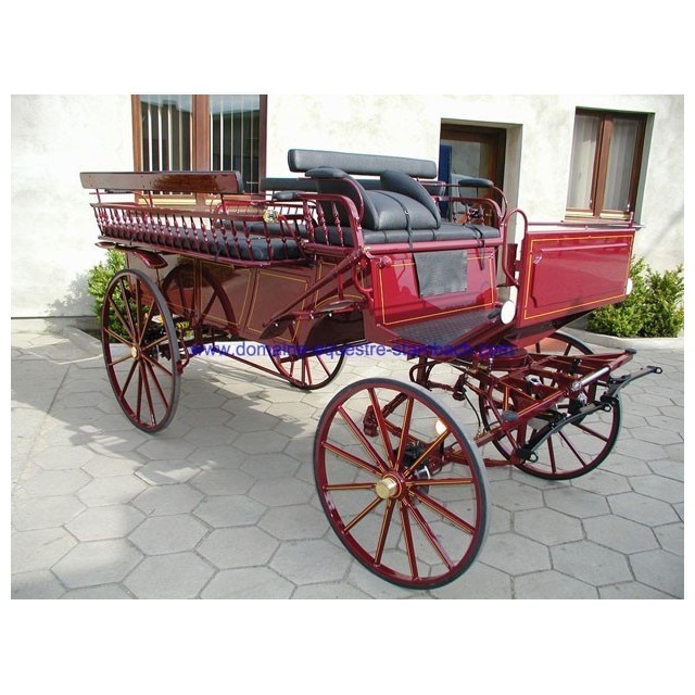 voiture hippomobile wagonnette pour atteler des chevaux
