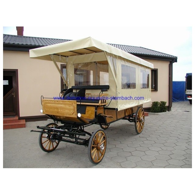 wagonnette attelage de loisir pour chevaux