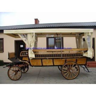 wagonnette attelage de loisir pour chevaux