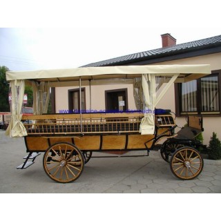 wagonnette attelage de loisir pour chevaux