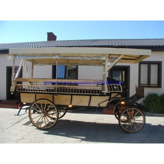 wagonnette attelage de loisir pour chevaux