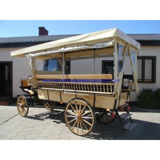 wagonnette attelage de loisir pour chevaux