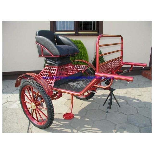 voiture hippomobile 2 roues dominiak
