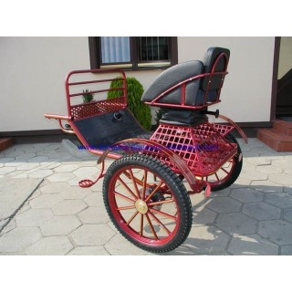 voiture hippomobile 2 roues dominiak