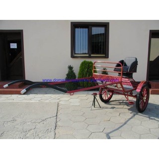 voiture hippomobile 2 roues dominiak