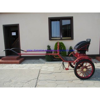 voiture hippomobile 2 roues dominiak