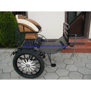 voiture hippomobile 2 roues dominiak