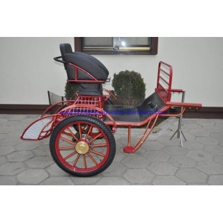 voiture hippomobile 2 roues dominiak