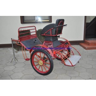 voiture hippomobile 2 roues dominiak