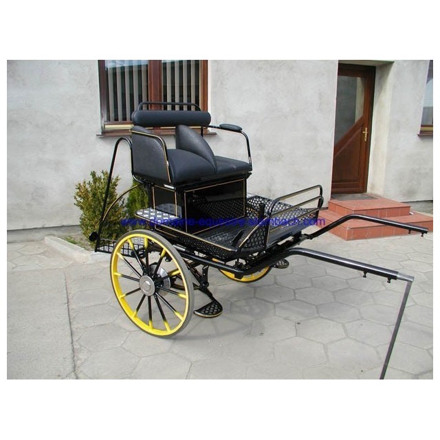 Voiture hippomobile 2 roue gig dominiak