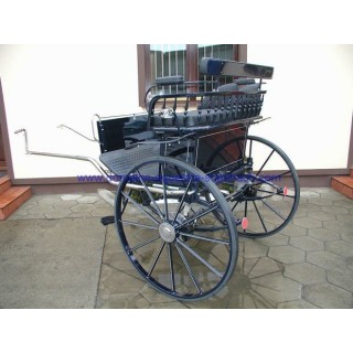 gig ou sulky hippomobile dominiak attelage poney anes
