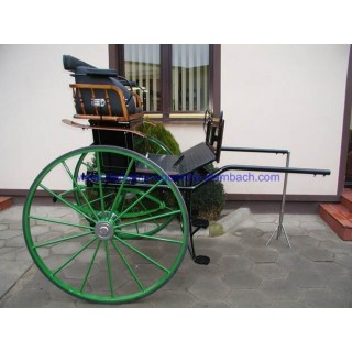 gig ou sulky hippomobile dominiak attelage poney anes