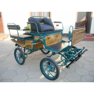Wagonnette pour un ou deux poneys