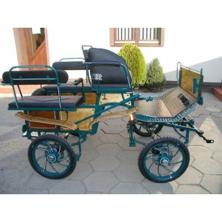 Wagonnette pour un ou deux poneys